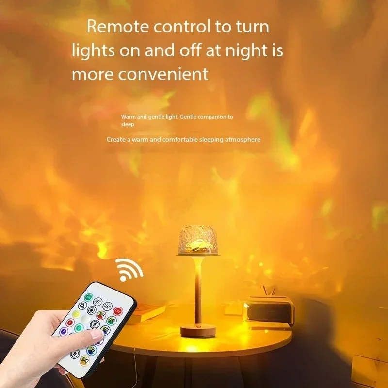 [GOLD] RippleGlow Dual-Mode Ambient Lamp