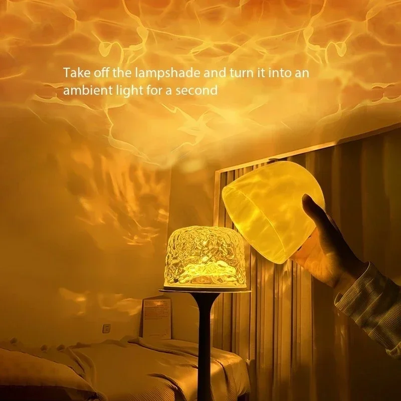 [GOLD] RippleGlow Dual-Mode Ambient Lamp